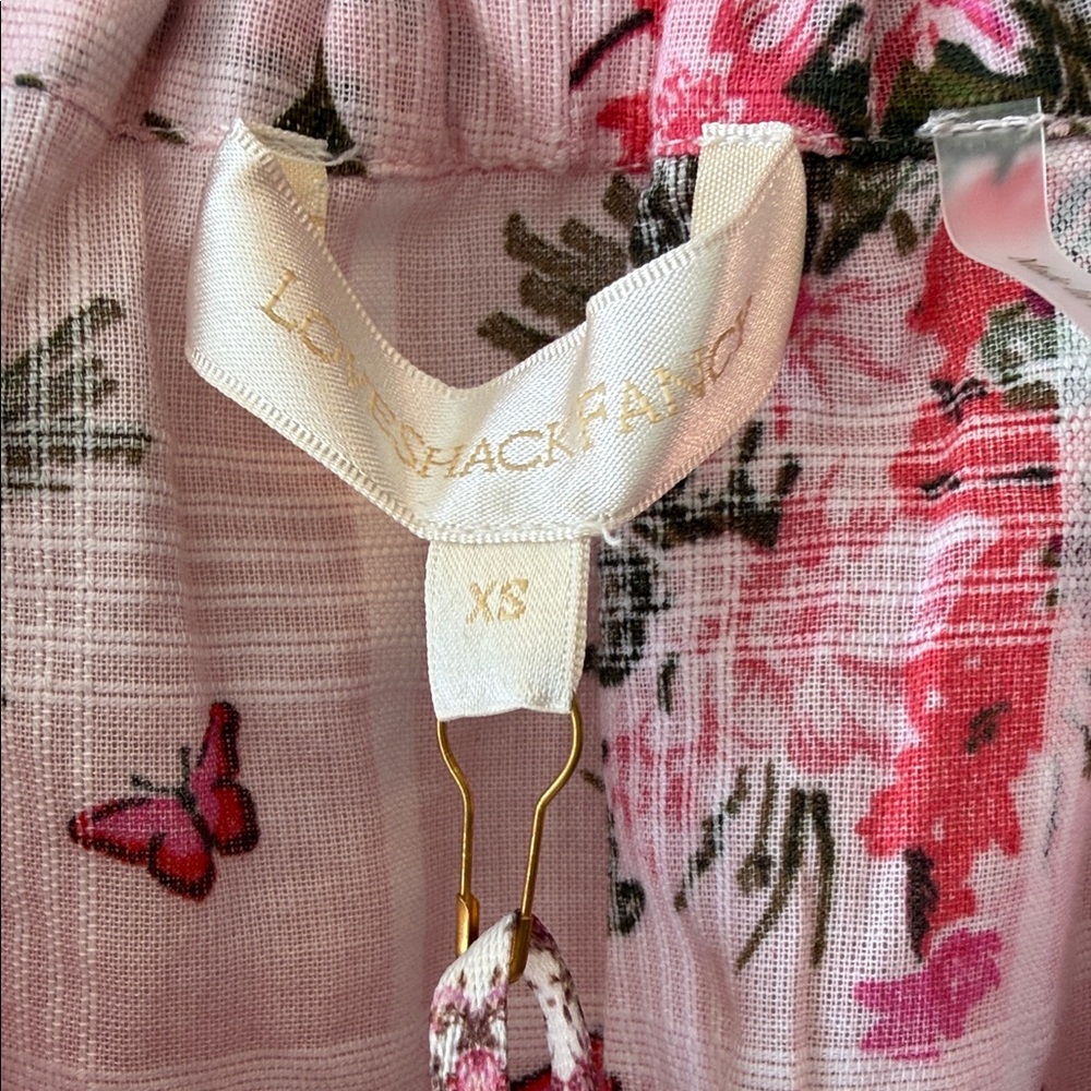 LoveShackFancy Pink Floral Smocked Dress - Picture 4 of 13